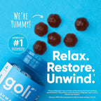 Goli Ultimate Power Wellness Trio: 3-in-1 Gummies for Stress Relief, Gut Health & Immune Support - Vegan, Gluten-Free & Non-GMO!
