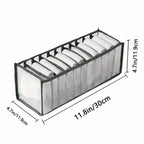 11 Grid Sock Underwear Storage Box Mesh Closet Organizer