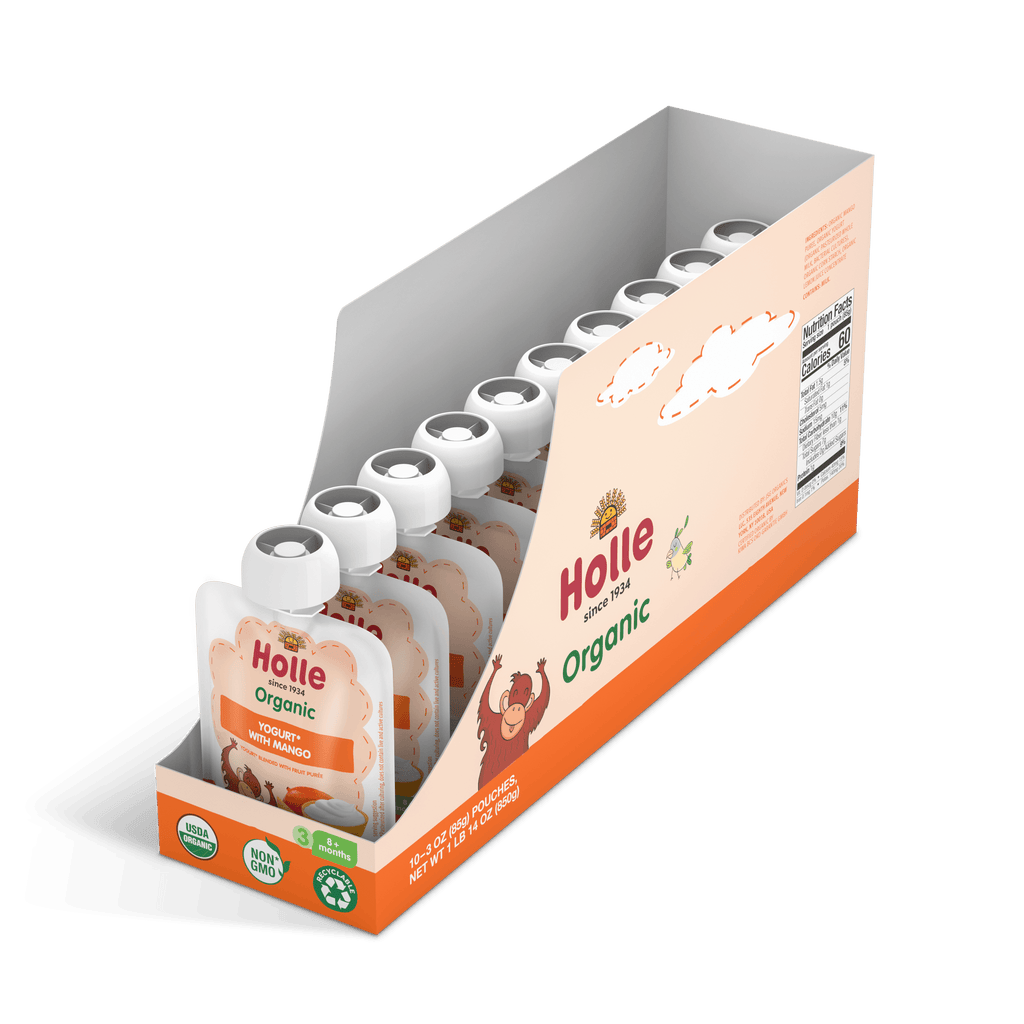 Holle Organic Mango Yogurt Pouches
