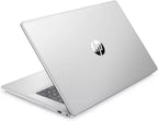 HP 17.3" FHD Business Laptop Computer, Windows 11 Laptop 32GB RAM 1.5TB Storage (1TB SSD+512GB Docking Set), 6-Core AMD Ryzen 5 Processor, AI Copilot, Numeric Keypad, NLY Earphones, Natural Silver