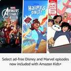 Amazon Fire HD 10 Kids Pro Tablet, Ages 6-12. Bright 10.1" HD Screen, Includes Ad-Free Content, Robust Parental Controls, 13-Hr Battery and Slim Case for Older Kids, 32 GB, Happy Day