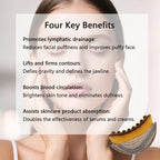 New Lymphatic Contour Face Brush, Dry Brushing Face Brush, Lymphatic Drainage Massager for Face, Chin & Jawline Sculpting, Ergonomically Designed to Fit the Skin Precisely and Relieve Fatigue