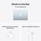 Apple 2026 Macbook Air 13-Inch Laptop with M5 Chip: Built for AI, 13.6-Inch Liquid Retina Display, 16GB Unified Memory, 512GB SSD, 12MP Center Stage Camera, Touch ID, Wi-Fi 7; Sky Blue