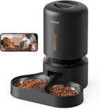 PETLIBRO Automatic Cat Feeder with Camera for Two Cats, 1080P HD Video with Night Vision, 5G Wifi Pet Feeder with Phone APP Control, 2-Way Audio for Cat & Dog, Low Food & Motion & Sound Alerts