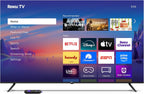 Roku Smart TV 2025 – 43-Inch Select Series, 4K HDR TV – tv with Enhanced Voice Remote – Flat Screen LED Television with Wi-Fi for Streaming Live Local News, Sports, Family Entertainment