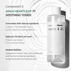 [Anua Official Shop] Anua Essential Trio (Oil Cleanser + Deep Cleansing Foam + Calming Toner)｜Gentle Korean Skincare, Facial Cleanser
