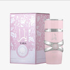 Lattafa Yara Candy for Women Eau De Parfum Spray 3.4 Ounce 100 Ml Strawberry Vanilla Perfume Floral Chypre Scent Regular Edition