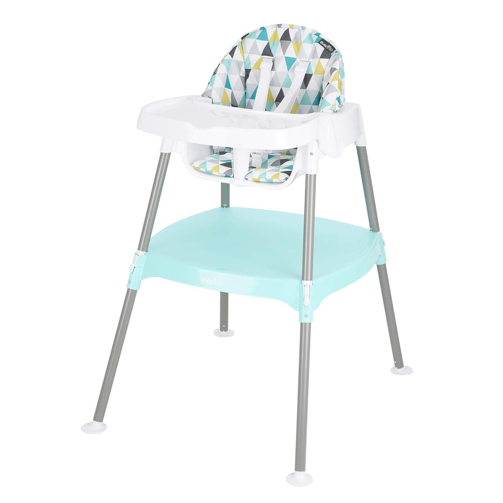 Evenflo Eat and Grow 4-In-1 Convertible High Chair (Pop Star White)
