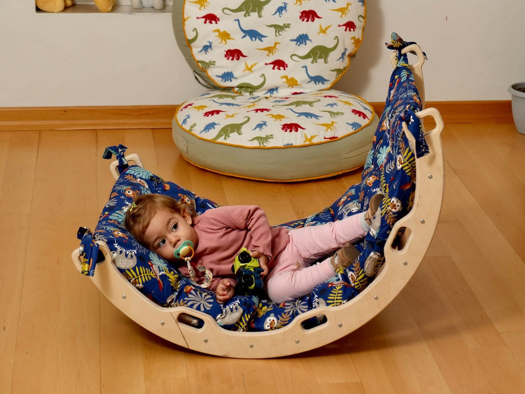 Climbing Arch/Rocker with Pillow & Ramp / Medium Size
