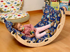 Climbing Arch/Rocker with Pillow & Ramp / Medium Size