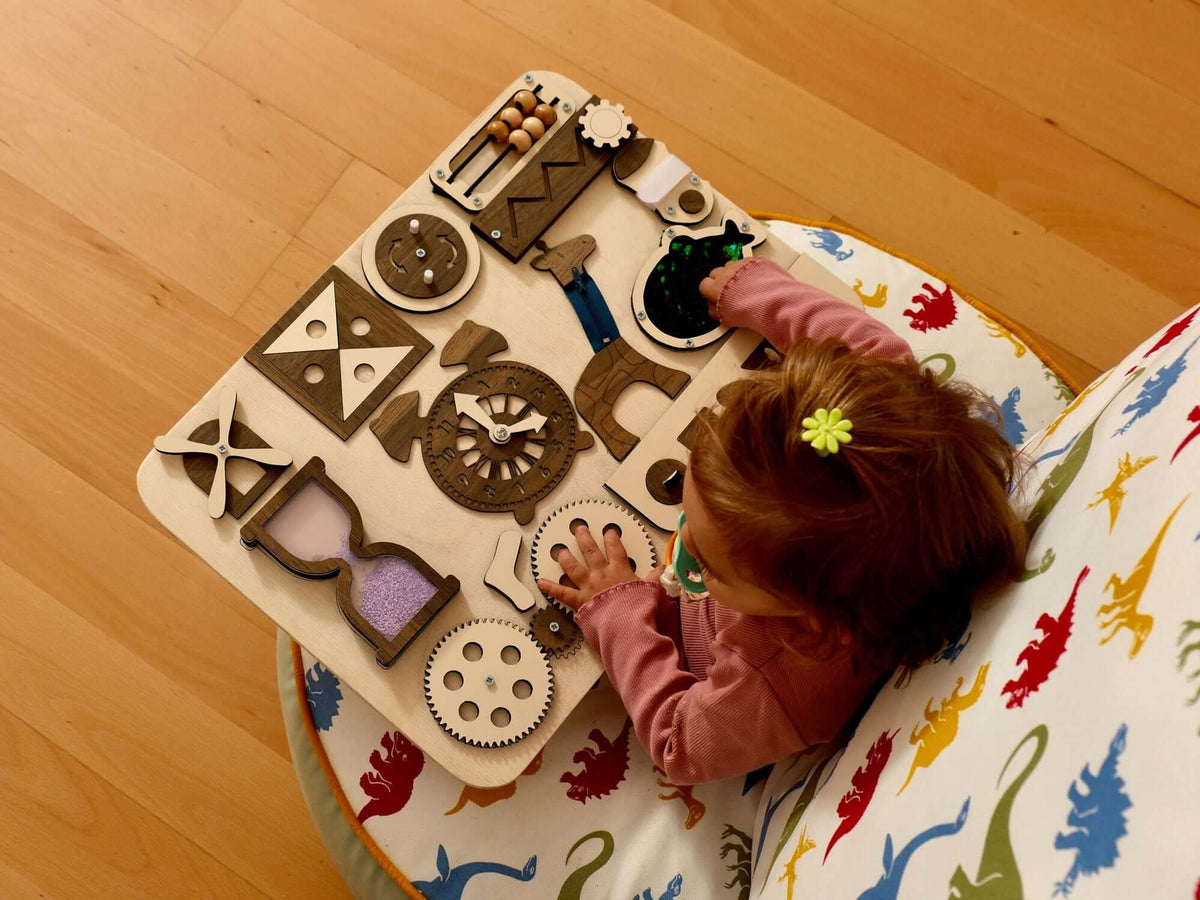 Wooden Busy Board