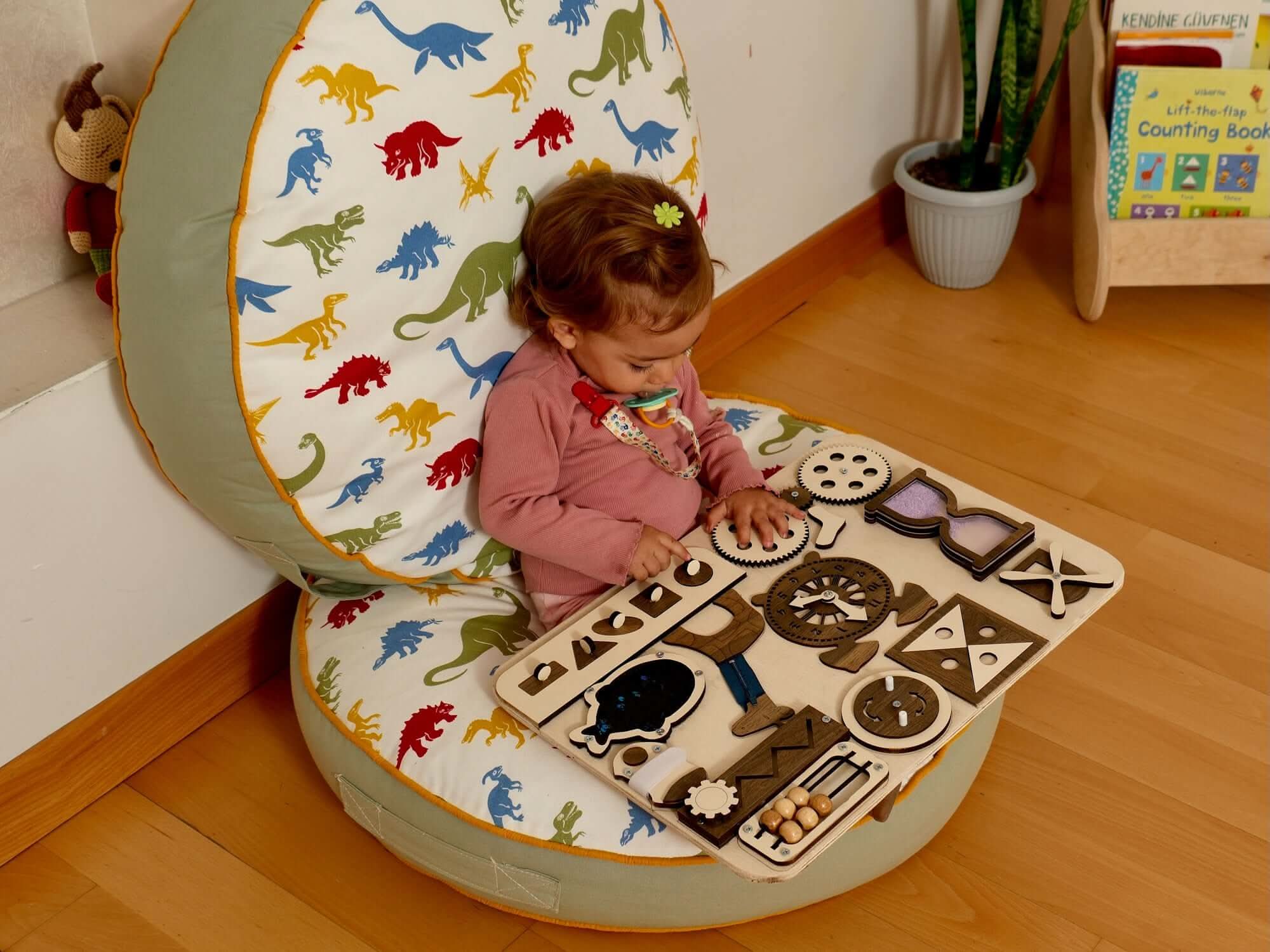 Wooden Busy Board