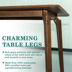 Verve 48 inches Solid Wood Dining Table