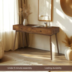 Lagom 48 Inches Solid Wood Desk