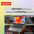 Lenovo Ideapad 1 Laptop, 15.6" FHD, Intel Processor, 8GB RAM, 128GB SSD + 128GB Emmc, Windows 11 Home, Grey