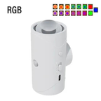 Rechargeable LED Motion Sensor Night Light – 8 Ambient Colors, Auto-On, Long Battery Life, Stick Anywhere, No Outlet Needed – Cozy, Plug-Free Lighting for Bedroom, Bathroom, Stairs & More!