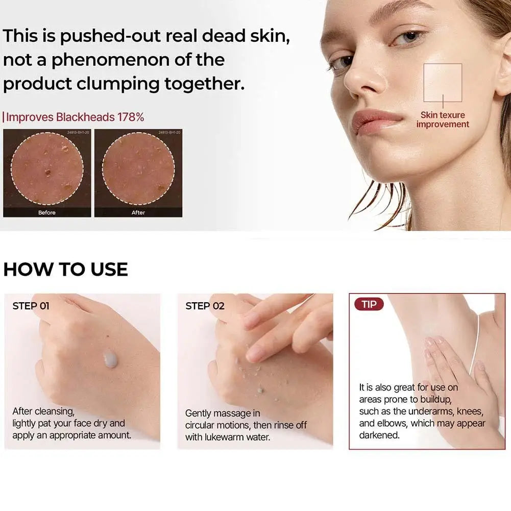 Peel Shot Glow Rice Essence 80ml – Deep Hydrating & Gentle Exfoliating Skin Repair Serum | Rice Extract Brightening & Barrier Repair Facial Essence