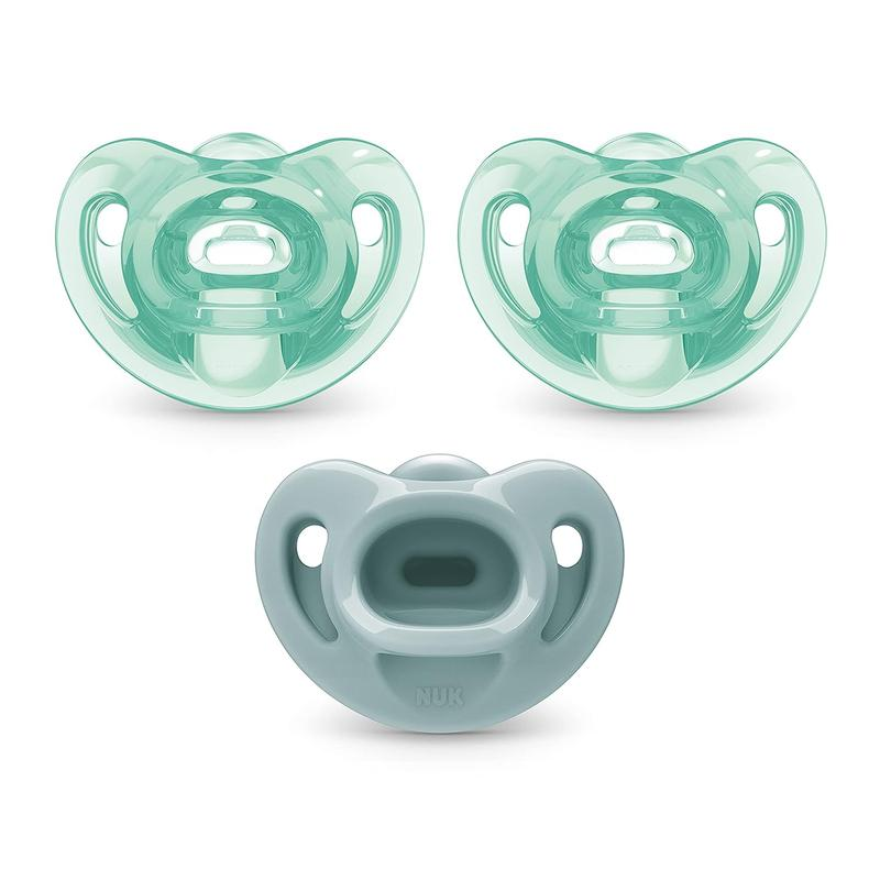 Timeless Comfy Pacifier | 100% Silicone, One-Piece Design | Bpa-Free, Gentle on Baby’s Skin | 5-Pack, for 0-6M