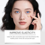 Instant Eye Tightener Cream 20ml – Anti Wrinkle, Puffiness & Crow’s Feet Treatment | Firming Peptide Eye Lift Serum with Brush