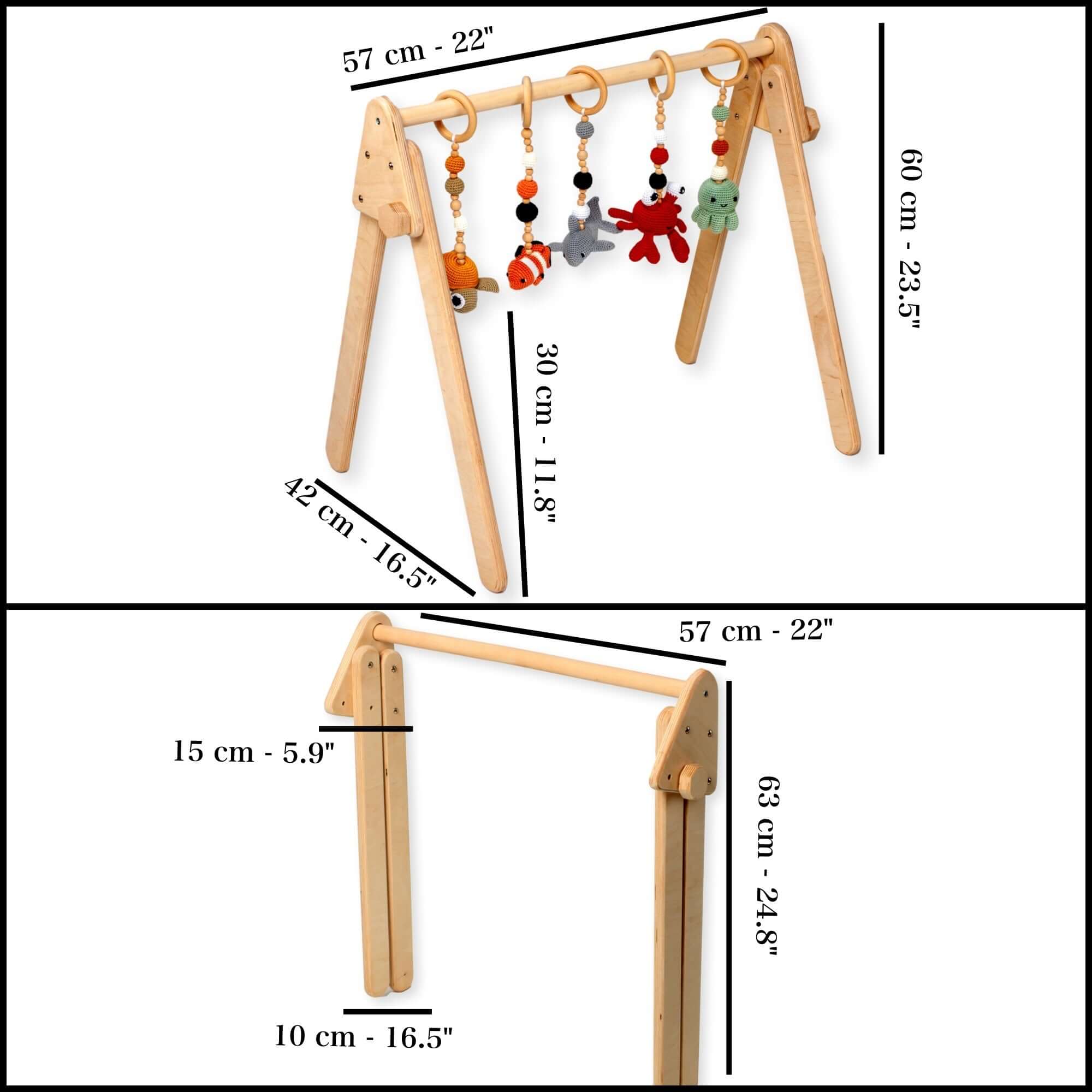 Baby Play Gym & Hanging Toys