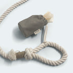 Cloth Dog Poop Bag Holder in Cotton Canvas | Boba & Vespa