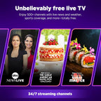 Roku Smart TV 2025 – 43-Inch Select Series, 4K HDR TV – tv with Enhanced Voice Remote – Flat Screen LED Television with Wi-Fi for Streaming Live Local News, Sports, Family Entertainment
