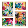 Sylvie Wild Growth Framed Canvas Art Set by Rachel Christopoulos