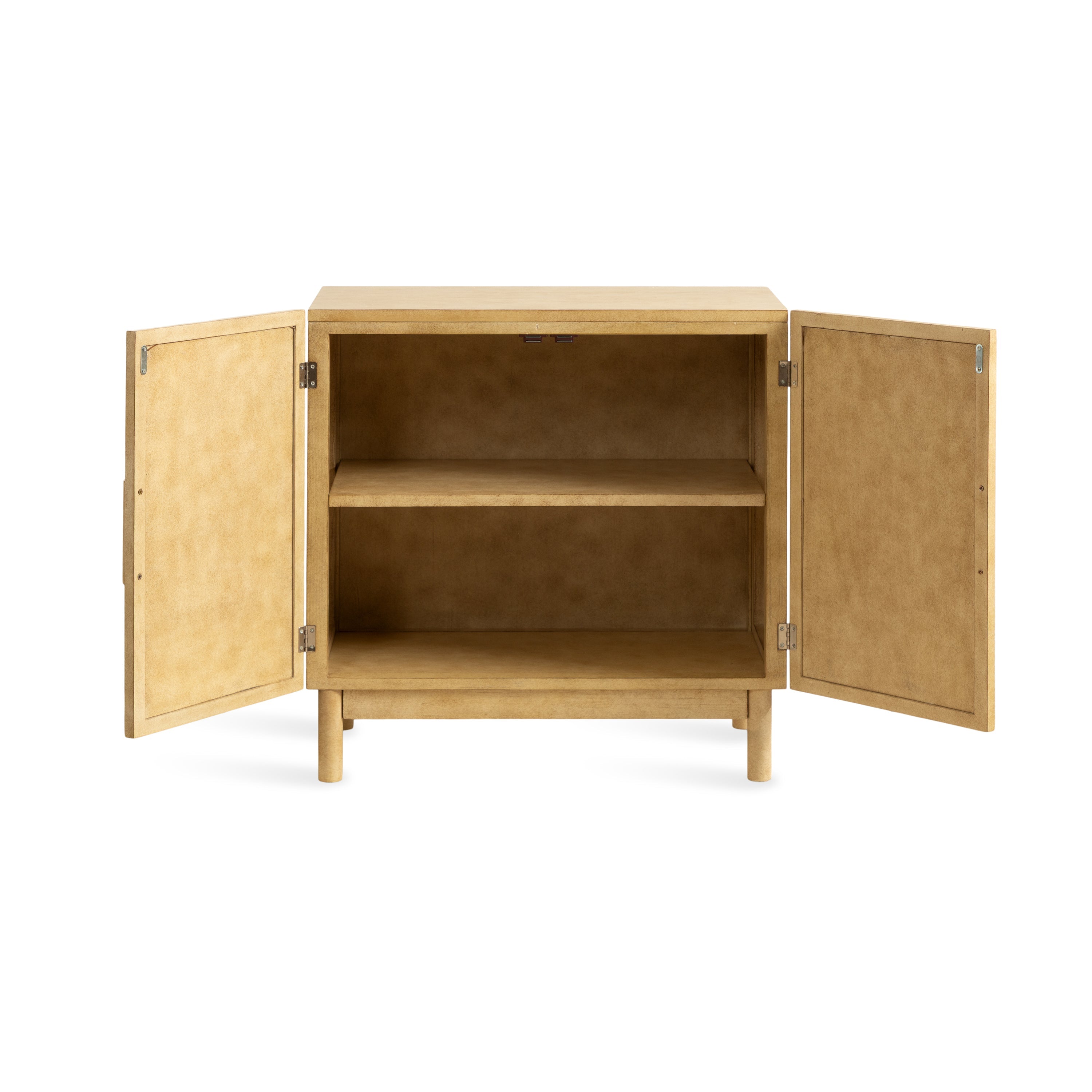 Ori Rattan Accent Floor Cabinet