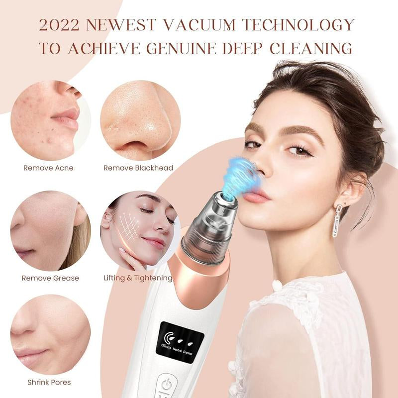 2026 Newest Blackhead Remover Pore Vacuum,Usb Rechargeable Blackhead Extractor