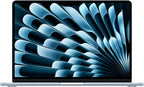 Apple 2026 Macbook Air 13-Inch Laptop with M5 Chip: Built for AI, 13.6-Inch Liquid Retina Display, 16GB Unified Memory, 512GB SSD, 12MP Center Stage Camera, Touch ID, Wi-Fi 7; Sky Blue