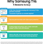 Samsung 65-Inch Class QLED Q7F Series  Vision AI Smart TV (2025 Model, 65Q7F) Quantum HDR, Object Tracking Sound Lite, Q4 AI Gen1 Processor, 4K Upscaling, Gaming Hub, Alexa Built-In