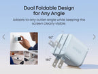 Anker Smart Display Charger, Anker Nano 45W Fast Charging USBC Charger with Smart Recognition, Built-In Care Mode, Compact with 180° Foldable Plug, for Iphone 17/16/15 Series, Macbook, Apple Watch