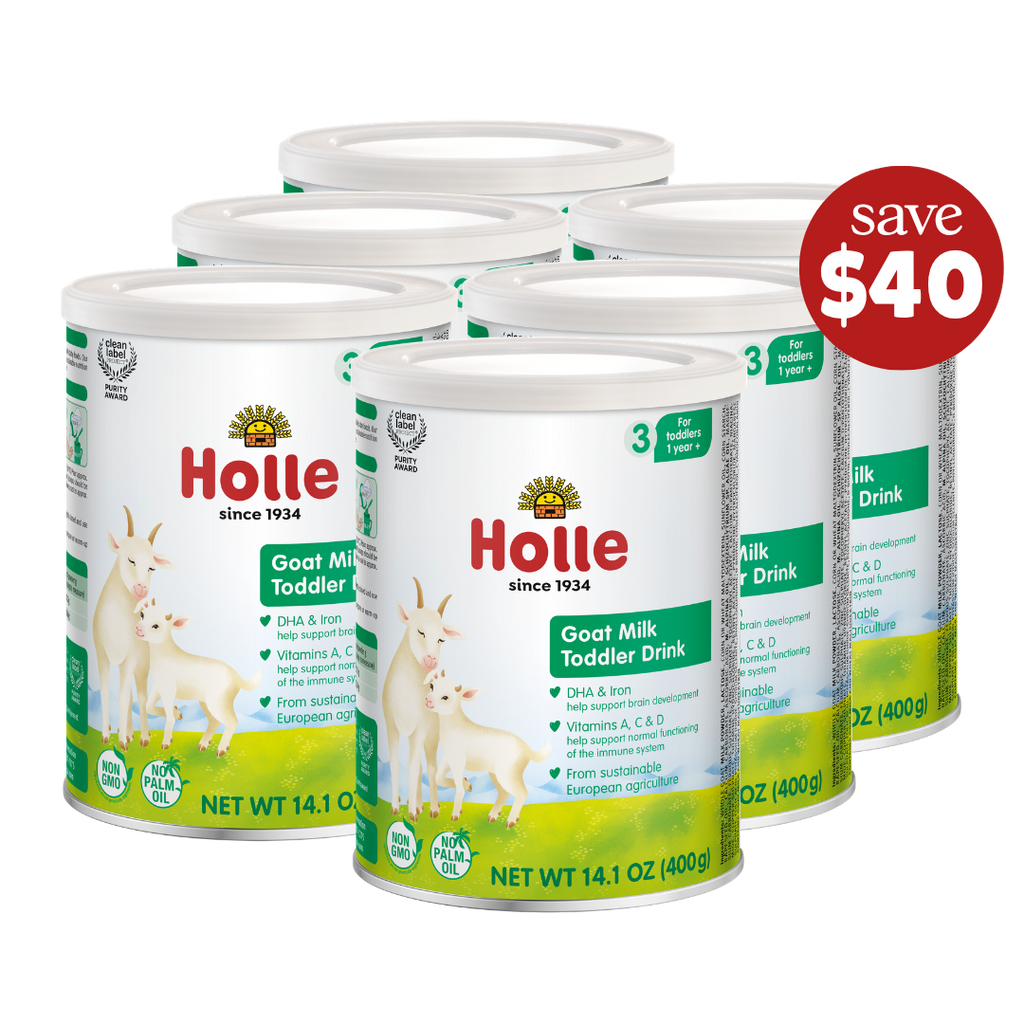 Holle Goat Milk Toddler Drink 6-Tin Bundle