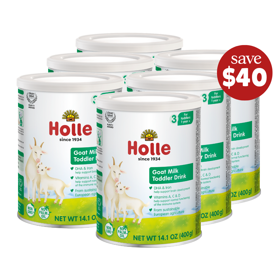 Holle Goat Milk Toddler Drink 6-Tin Bundle