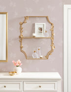 Rosella Floral Tiered Shelf Metal