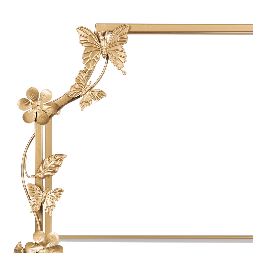 Rosella Floral Tiered Shelf Metal
