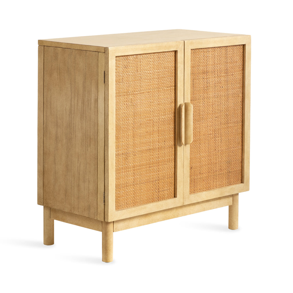 Ori Rattan Accent Floor Cabinet