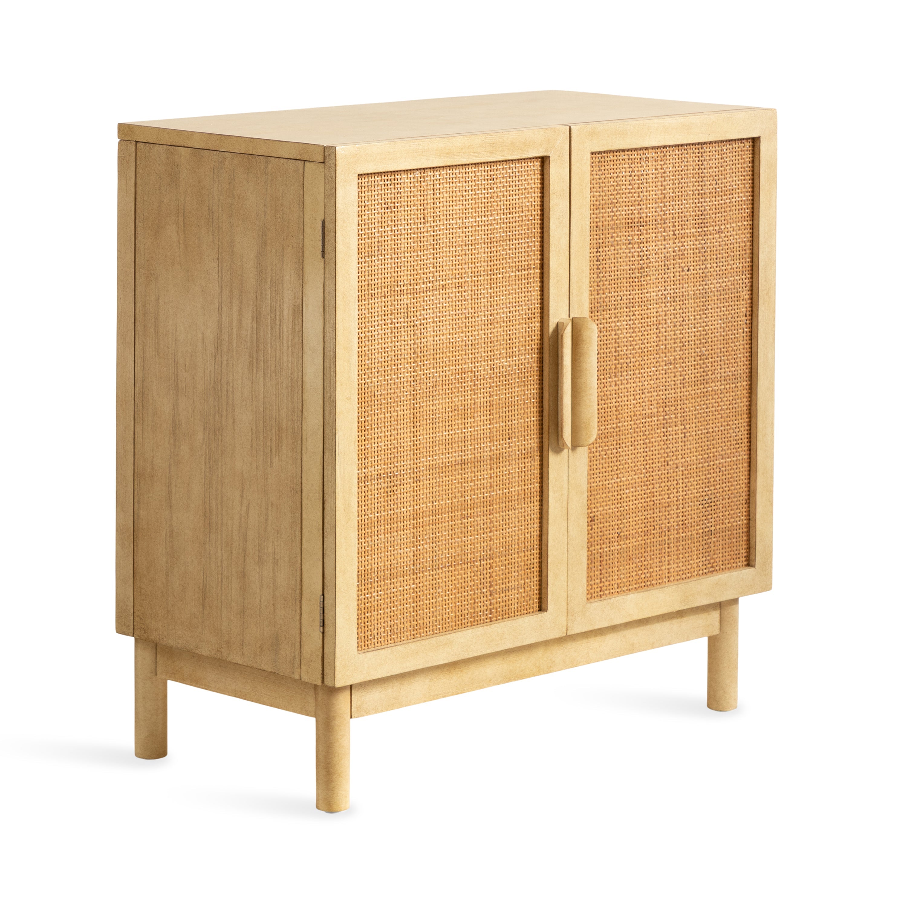 Ori Rattan Accent Floor Cabinet