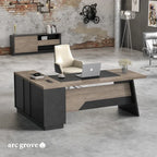 Linton · Modern L-Shaped Executive Desk