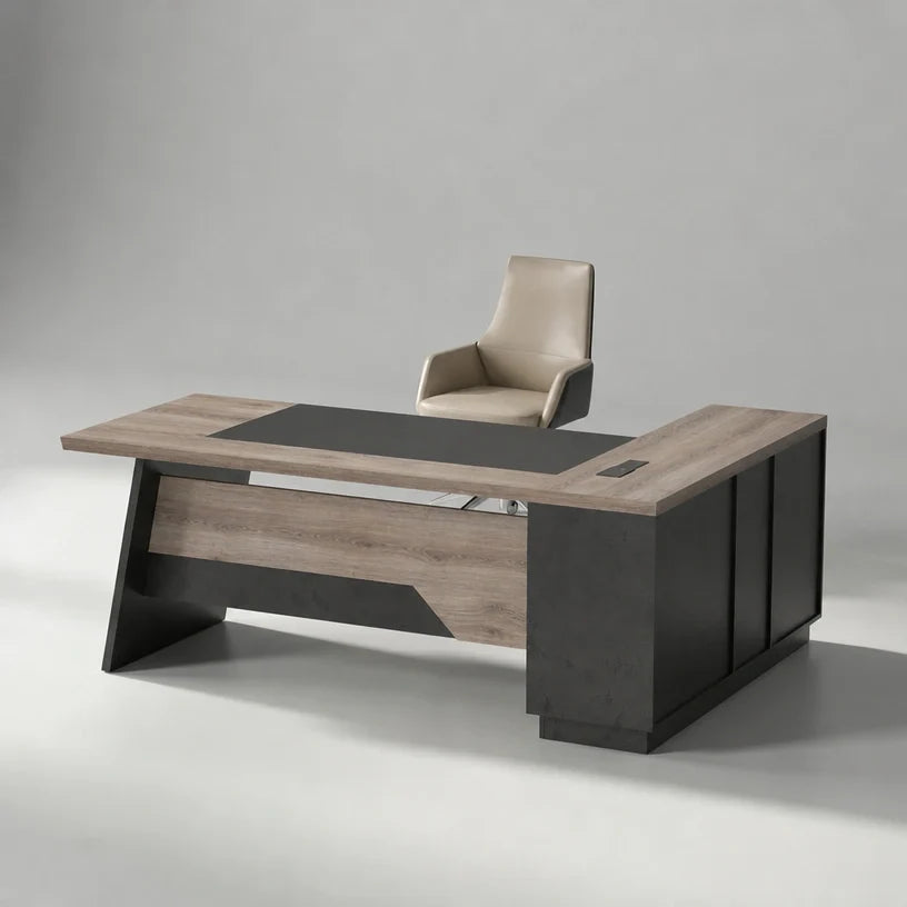 Linton · Modern L-Shaped Executive Desk