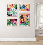 Sylvie Wild Growth Framed Canvas Art Set by Rachel Christopoulos