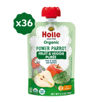 Holle Organic Power Parrot - Fruit & Veggie Purée Pouches
