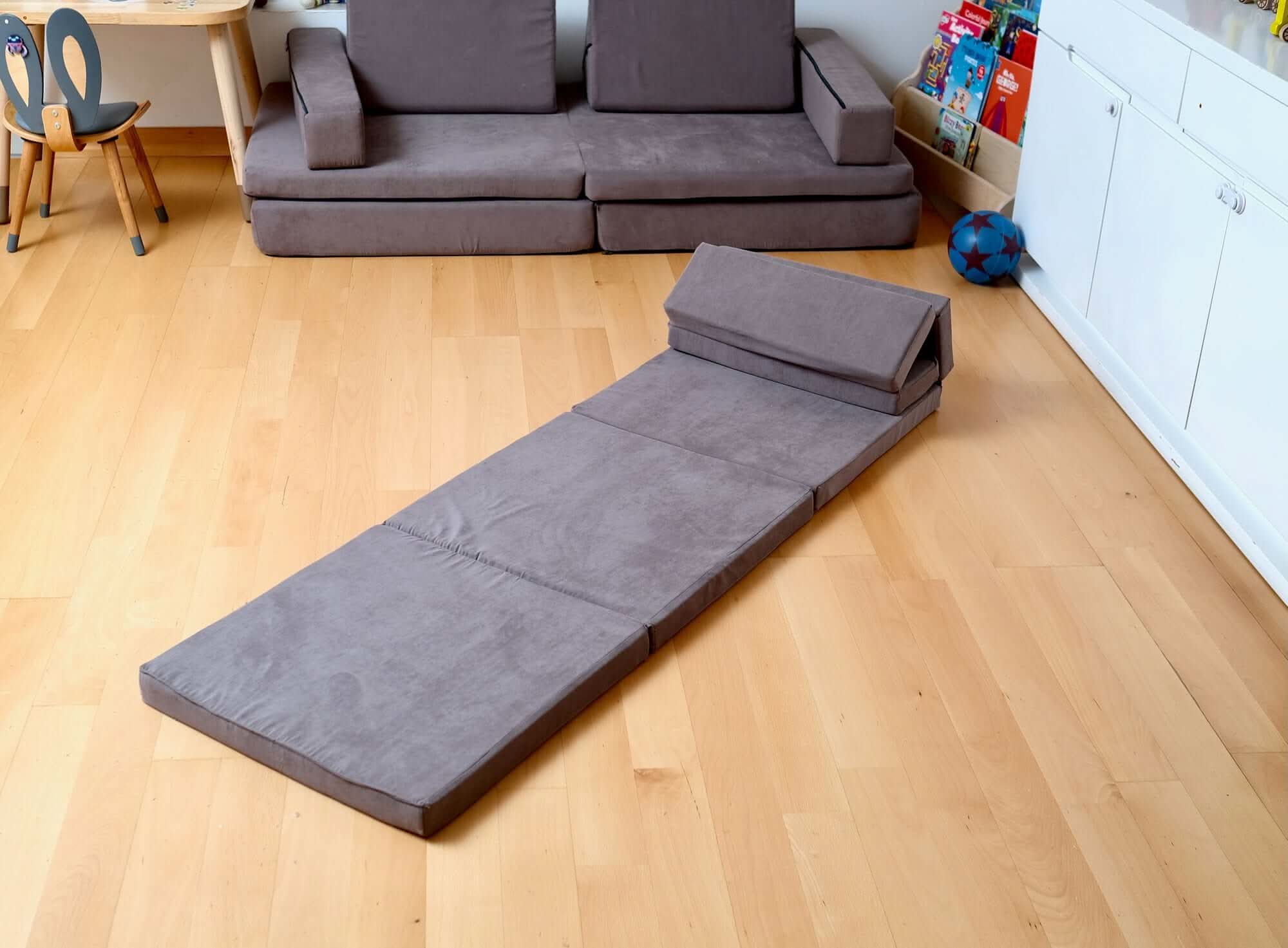 Transformable Kids Play Mat Couch: Soft, Durable, Easy-Clean Delight