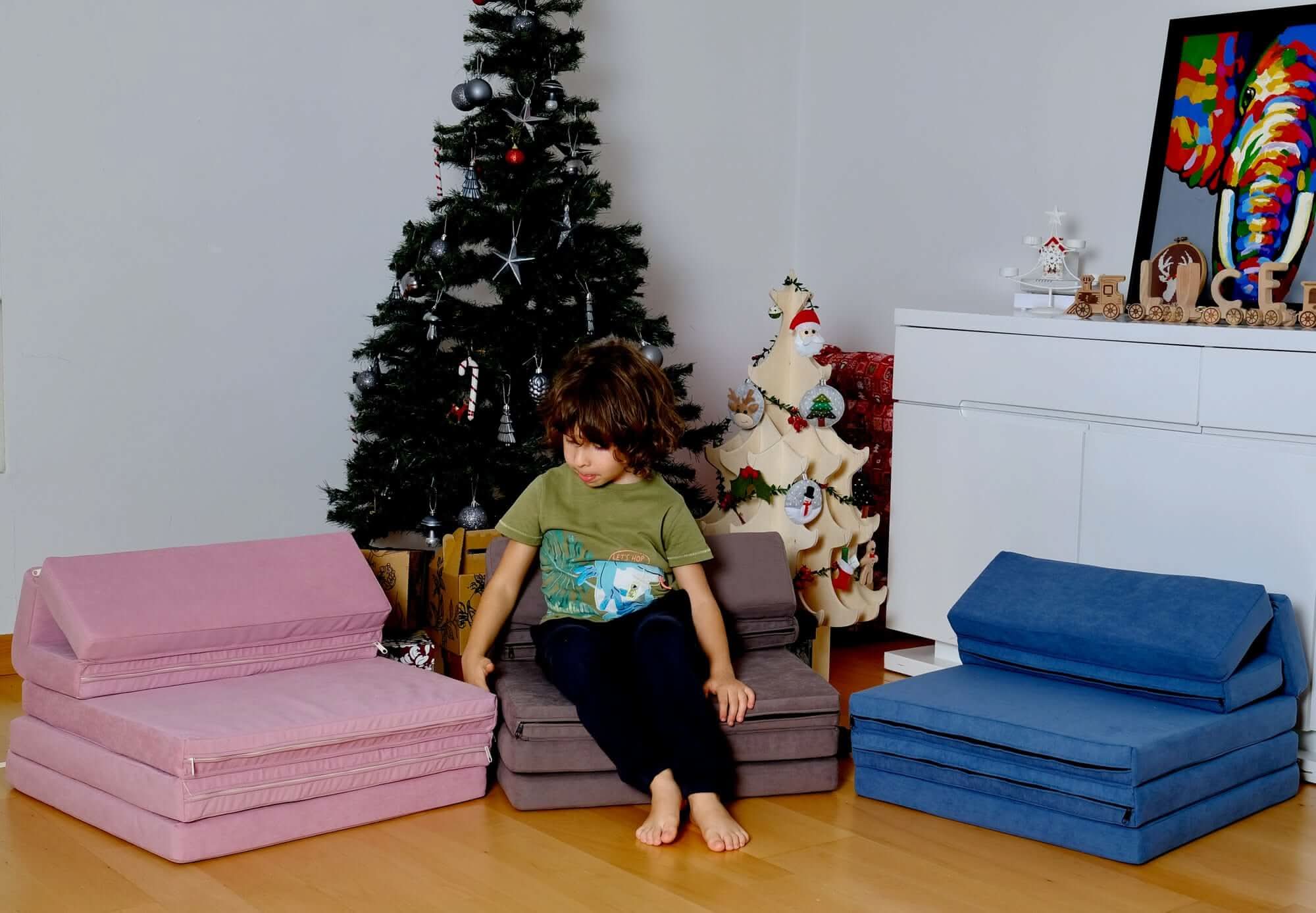 Transformable Kids Play Mat Couch: Soft, Durable, Easy-Clean Delight