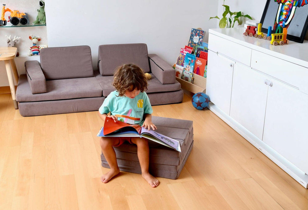 Transformable Kids Play Mat Couch: Soft, Durable, Easy-Clean Delight