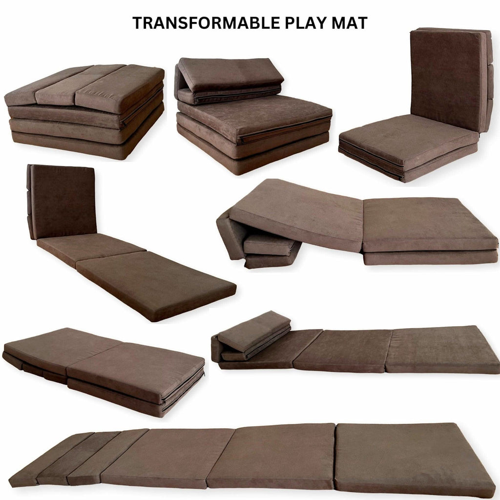 Transformable Kids Play Mat Couch: Soft, Durable, Easy-Clean Delight