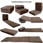 Transformable Kids Play Mat Couch: Soft, Durable, Easy-Clean Delight