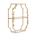 Rosella Floral Tiered Shelf Metal