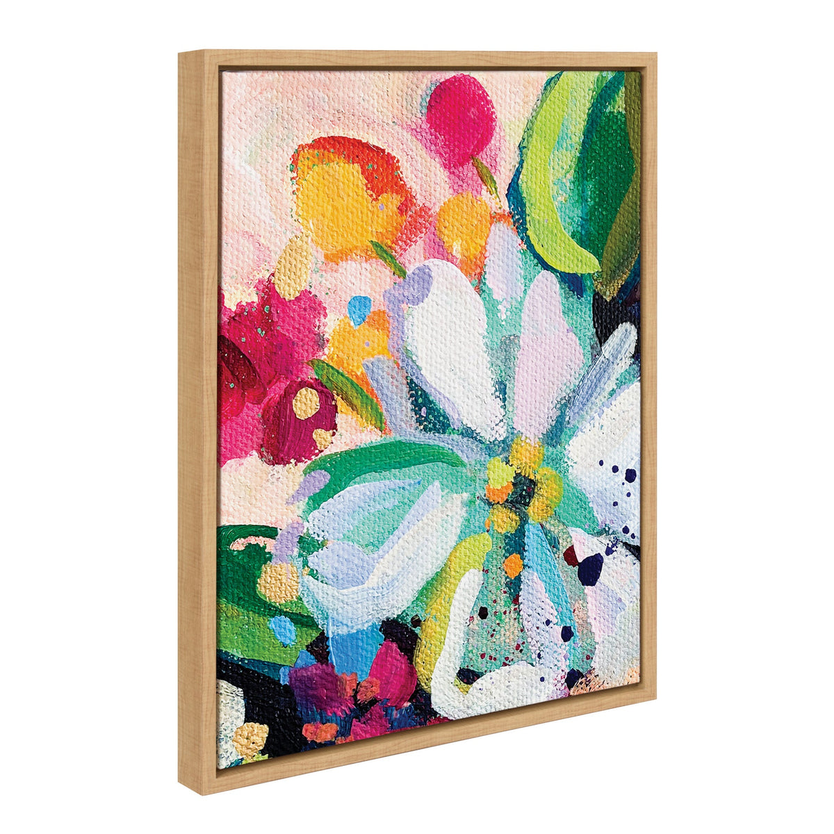 Sylvie Wild Growth Framed Canvas Art Set by Rachel Christopoulos
