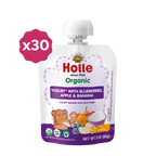 Holle Organic Blueberries, Apple & Banana Yogurt Pouches